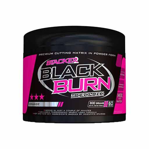 STACKER 2 - BLACK BURN