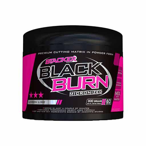 STACKER 2 - BLACK BURN