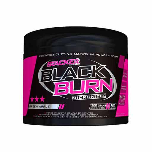 STACKER 2 - BLACK BURN